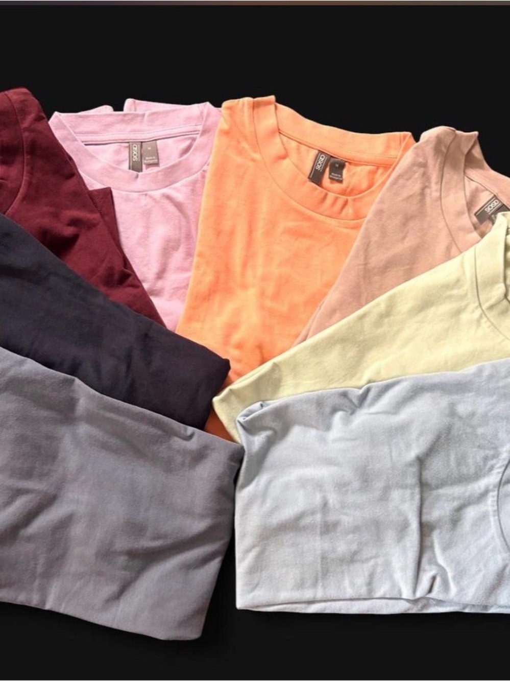 Mens Solid Crewneck Tee -selling in bulk
